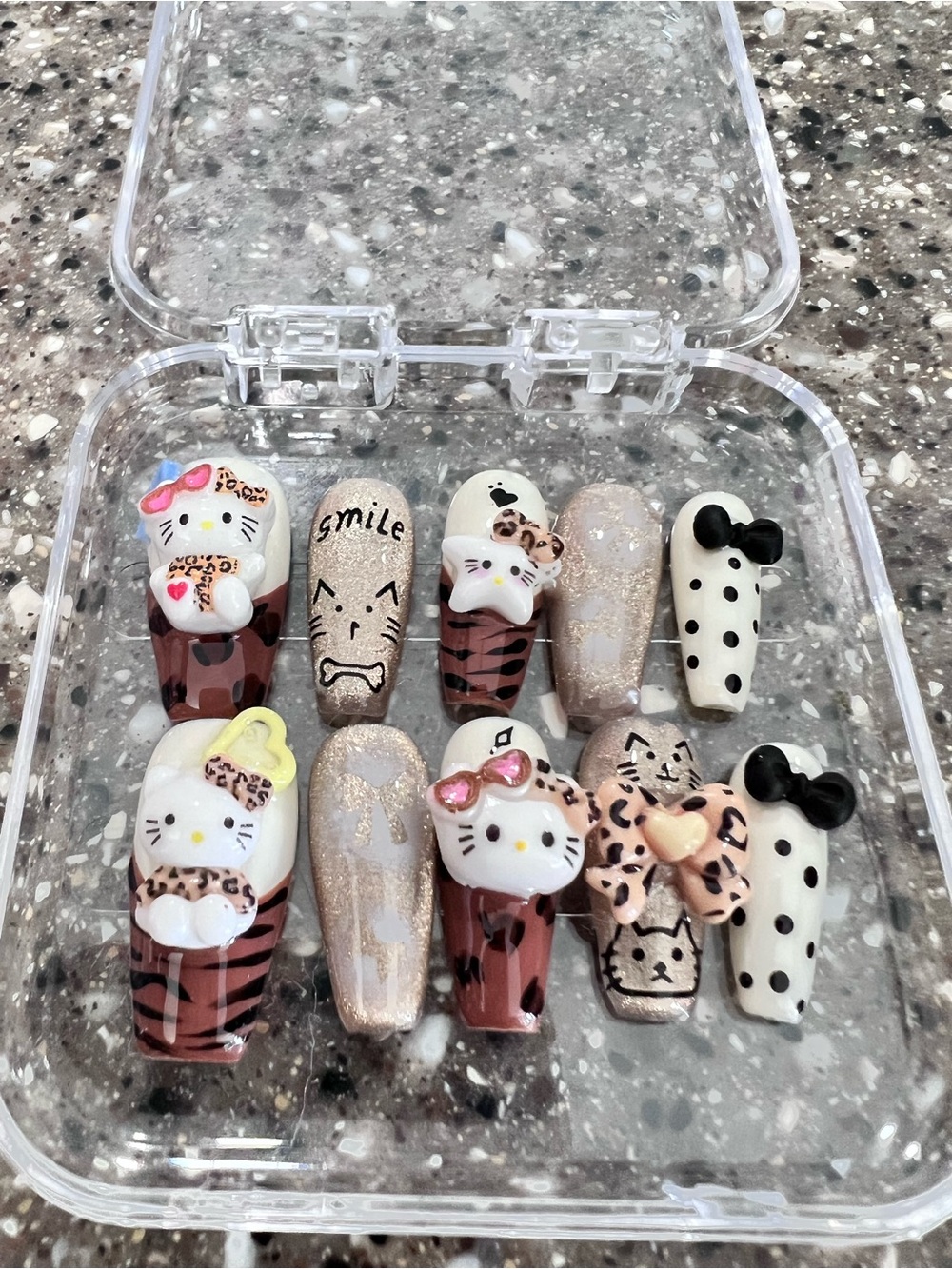 Hello Kitty 3D Press-On Nail Sets - YOU PICK - Picture 3 of 9